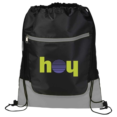 Picture of Custom Printed Libra Drawstring Cinch Backpack