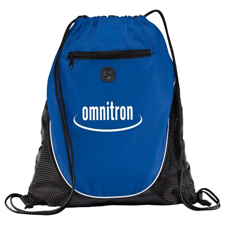 Picture of Custom Printed Peek Drawstring Cinch Backpack