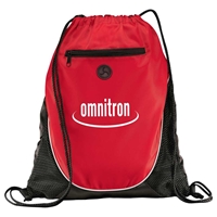 Picture of Custom Printed Peek Drawstring Cinch Backpack