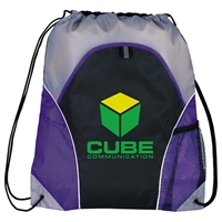 Picture of Custom Printed Marathon Drawstring Cinch Backpack