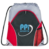 Picture of Custom Printed Marathon Drawstring Cinch Backpack