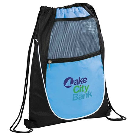 Picture of Custom Printed Locker Drawstring Cinch Backpack