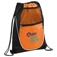 Picture of Custom Printed Locker Drawstring Cinch Backpack