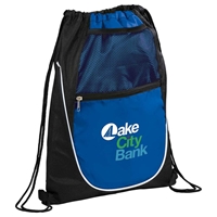 Picture of Custom Printed Locker Drawstring Cinch Backpack