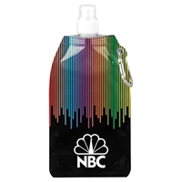 Picture of Custom Printed Rainbow Collapsible Water Bottle