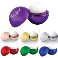Picture of Custom Printed Metallic Finish Round Lip Balm